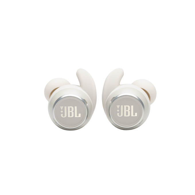 JBL Reflect Mini NC - White - Waterproof true wireless Noise Cancelling sport earbuds - Detailshot 6 image number null